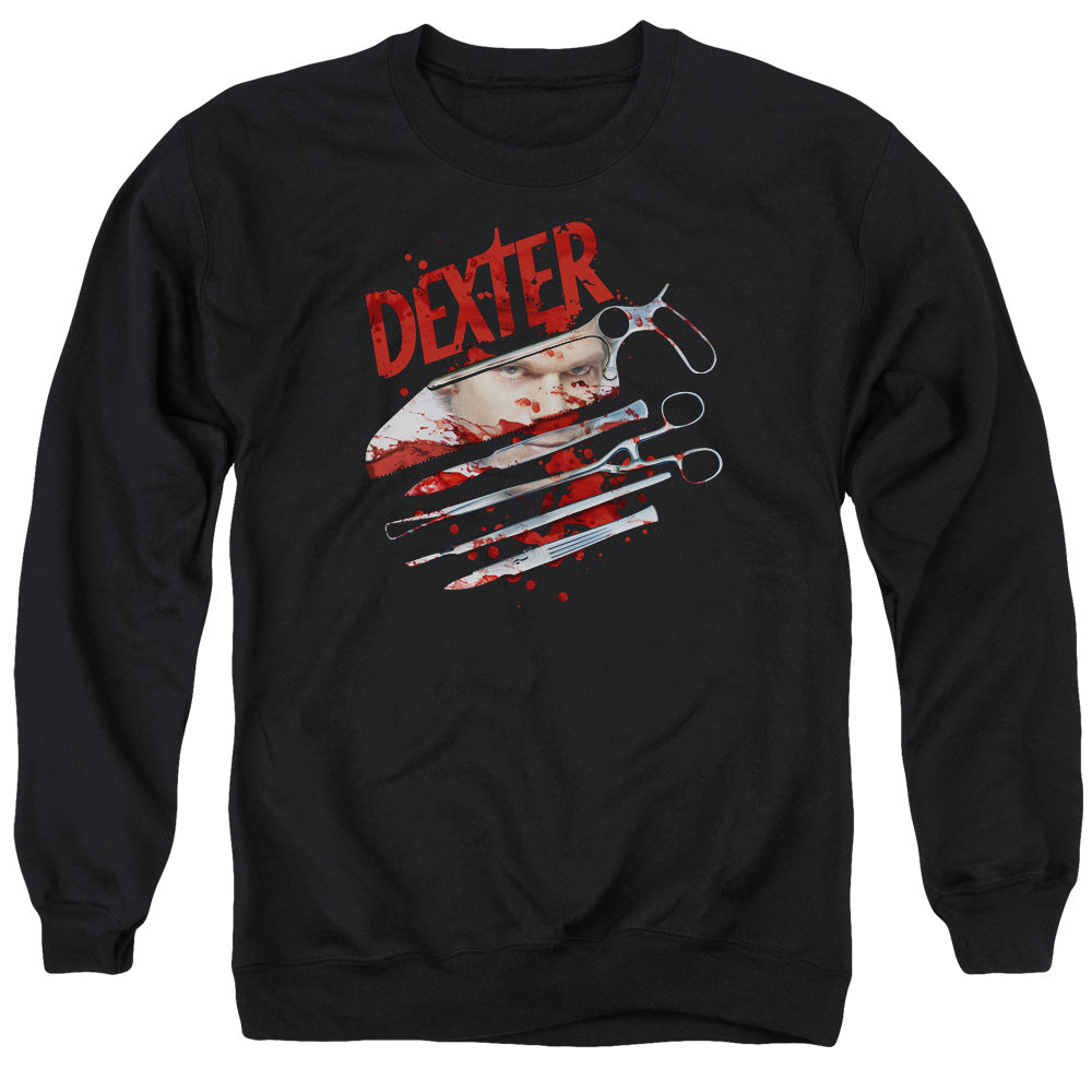 Dexter Blood Never Lies 2 Mens Crewneck Sweatshirt Black