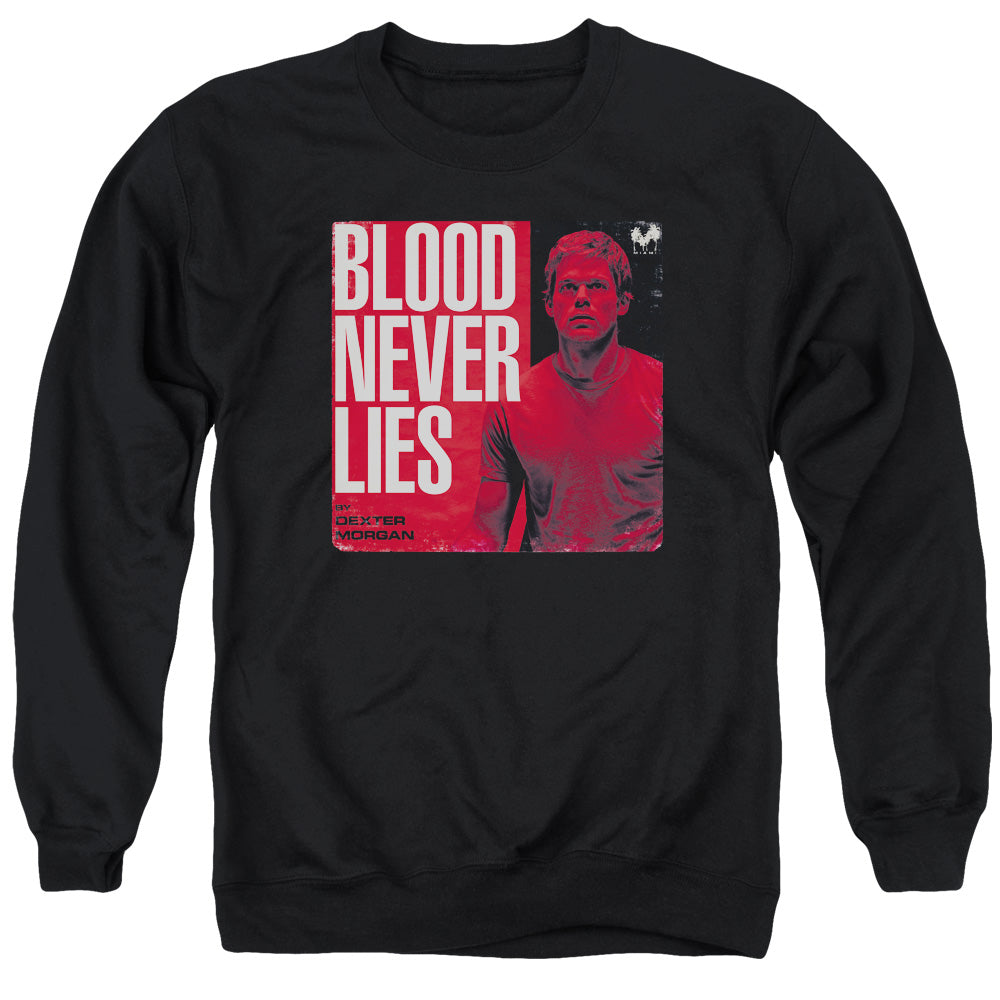 Dexter Cover Mens Crewneck Sweatshirt Black