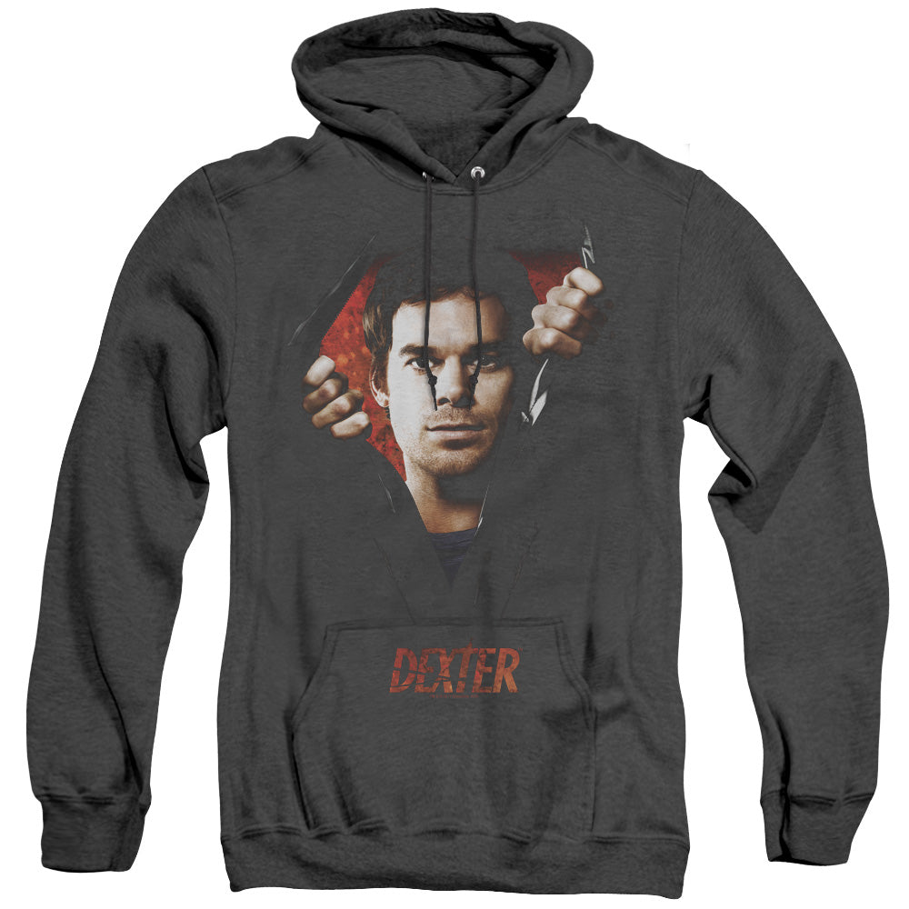 Dexter Body Bad Heather Mens Hoodie Black Officially Licensed
