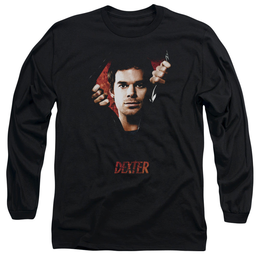 Dexter Body Bad Mens Long Sleeve Shirt Black Officially Licensed