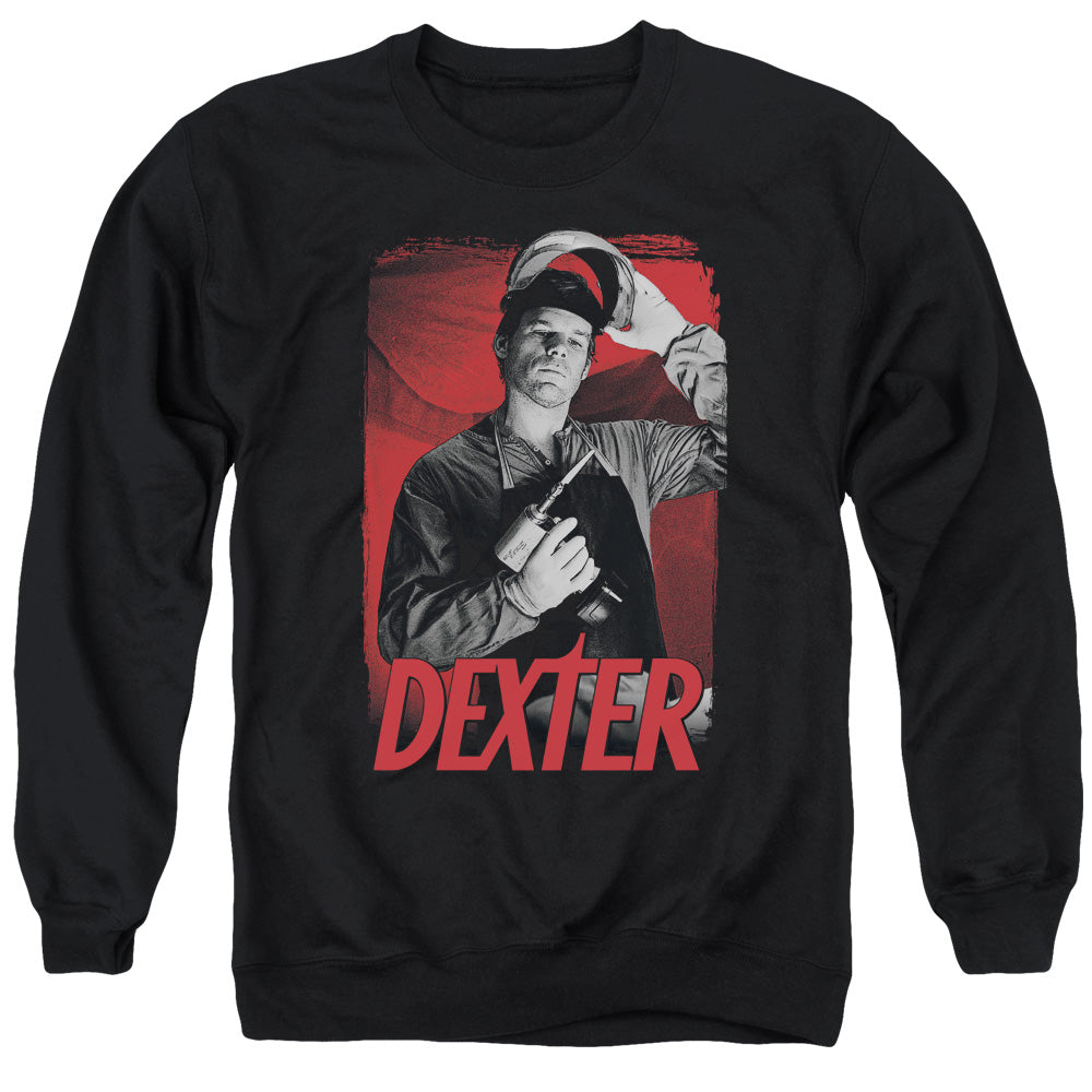 Dexter See Saw Mens Crewneck Sweatshirt Black