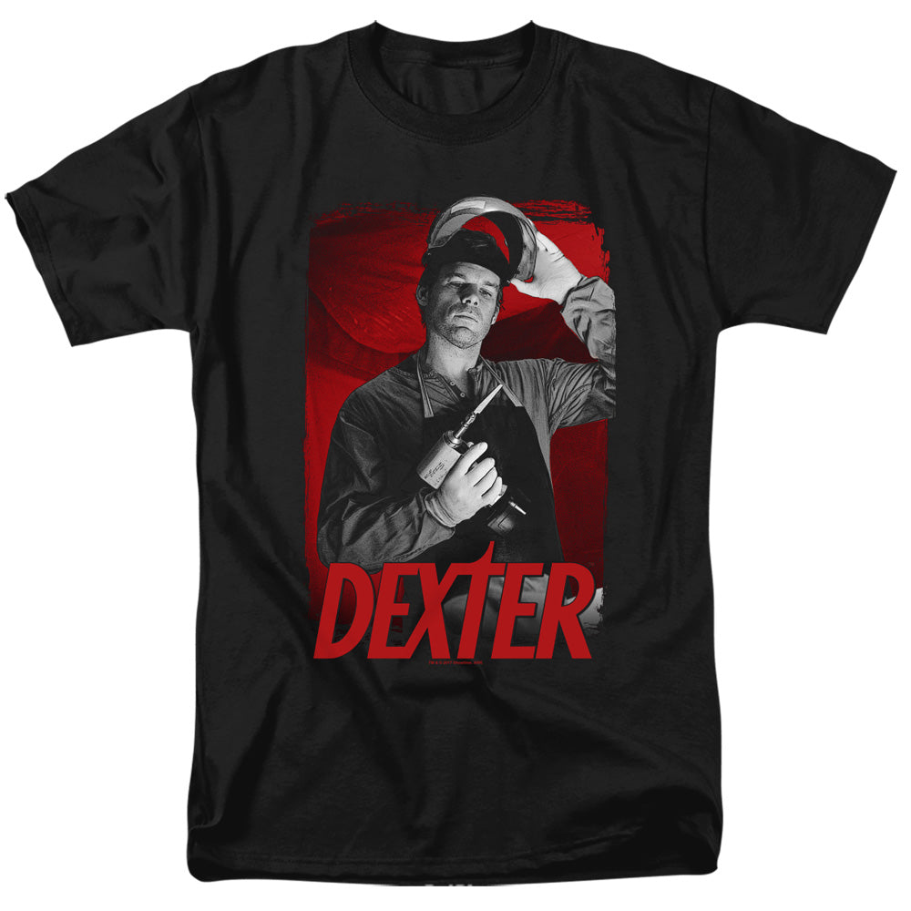 Dexter See Saw Mens T Shirt Black Officially Licensed