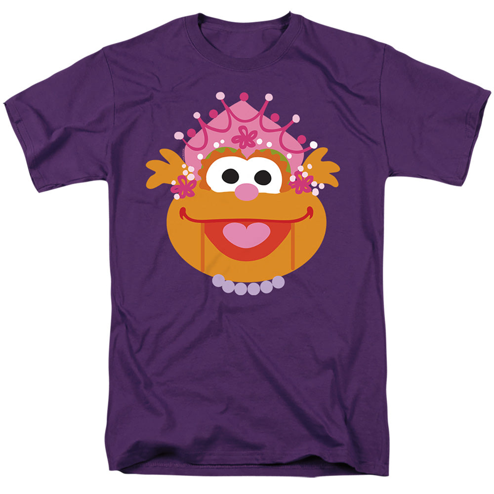 Sesame Street Christmas Nutcracker Zoey Mens T Shirt Purple Officially Licensed