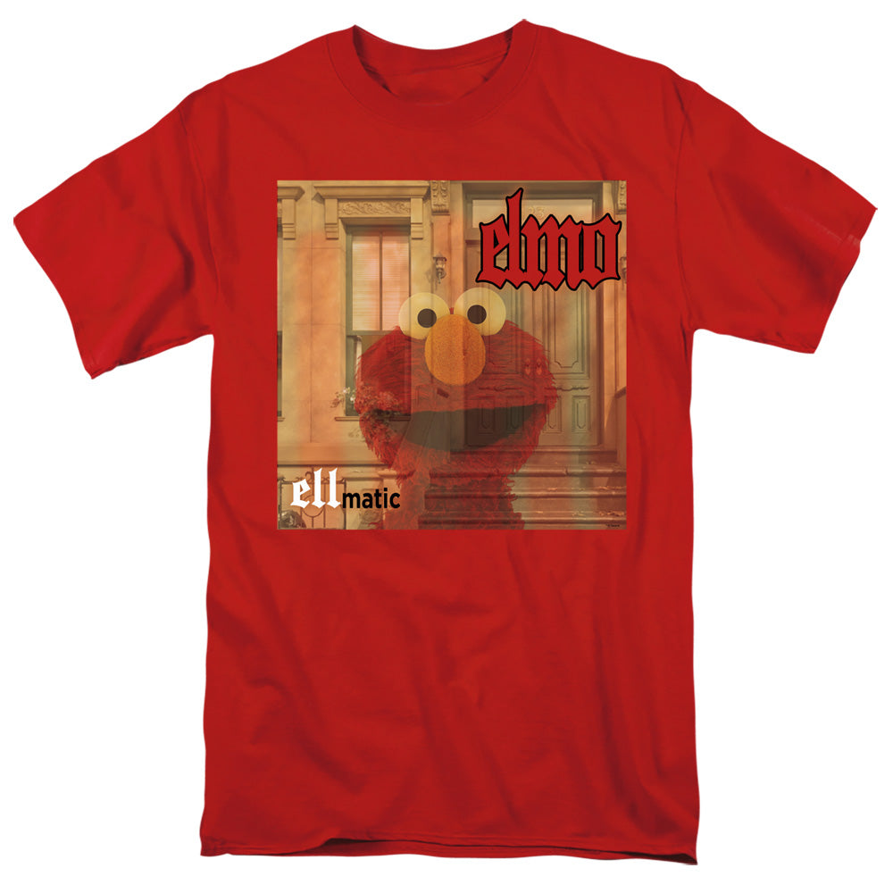 Sesame Street Ellmatic Mens T Shirt Red Officially Licensed