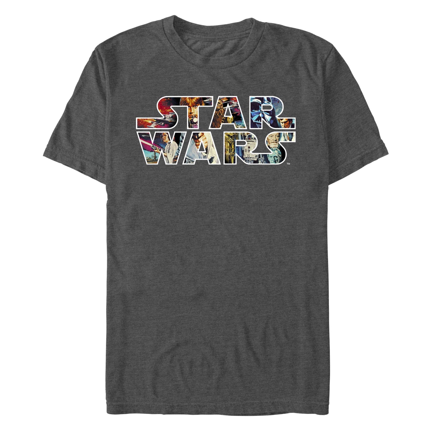 Star Wars Epic Logo Mens T Shirt