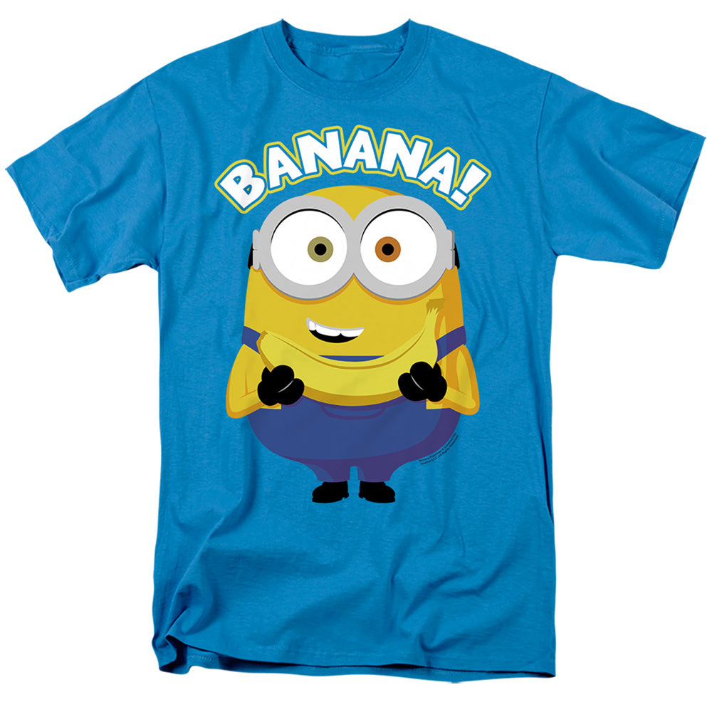 Minions Banana! Mens T Shirt Turquoise