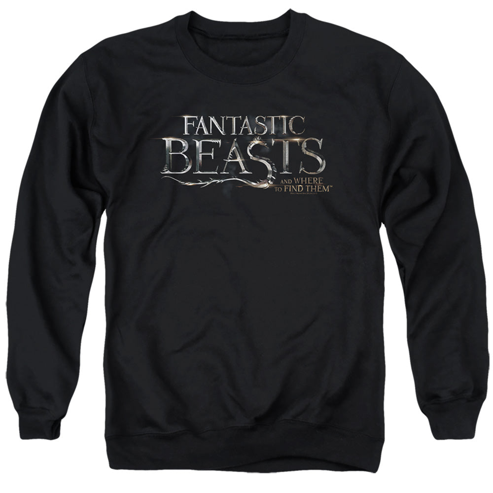 Fantastic Beasts Logo Mens Crewneck Sweatshirt Black