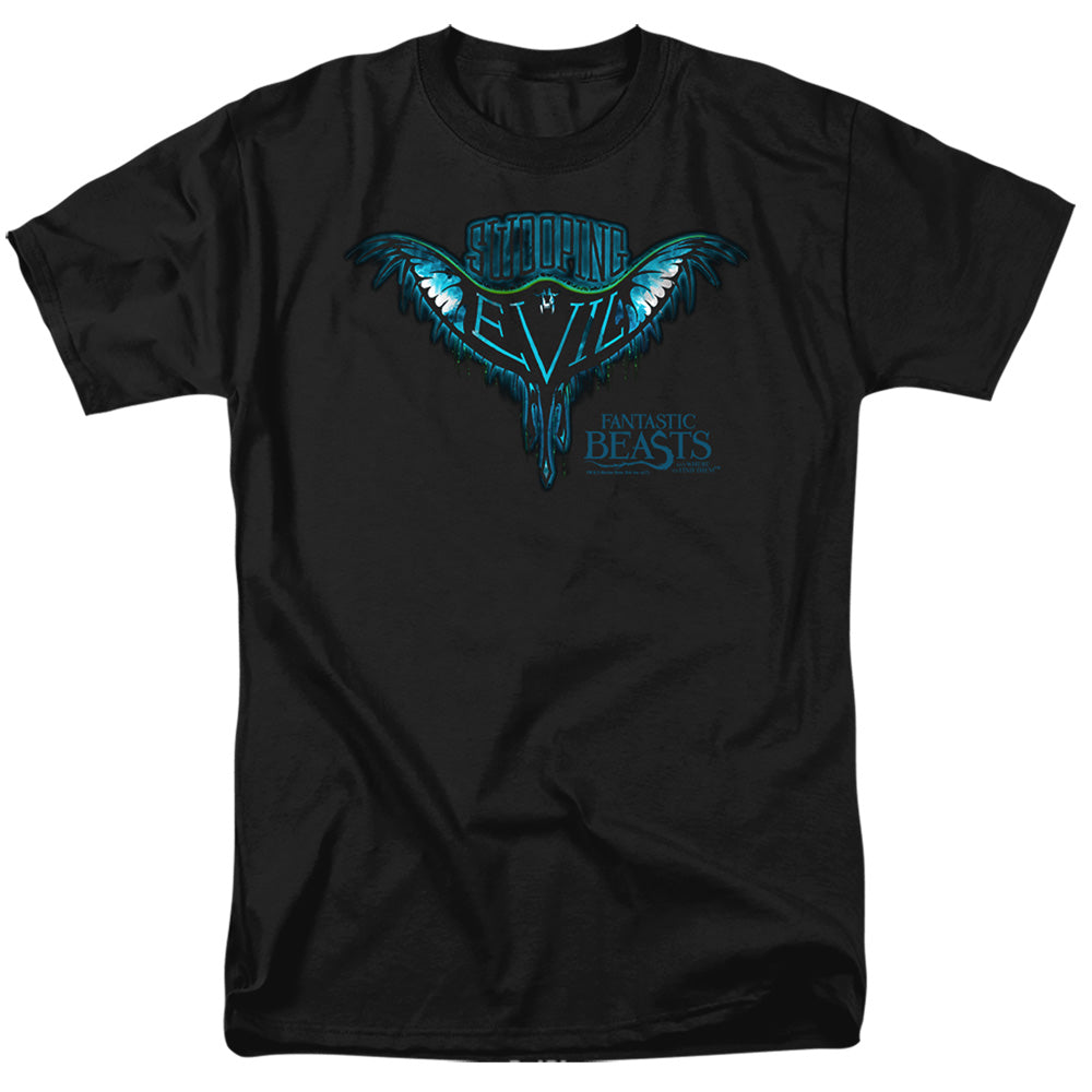 Fantastic Beasts Swooping Evil Mens T Shirt Black Officially Licensed