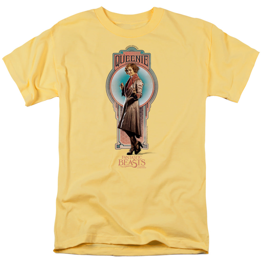 Fantastic Beasts Queenie Mens T Shirt Banana Officially Licensed