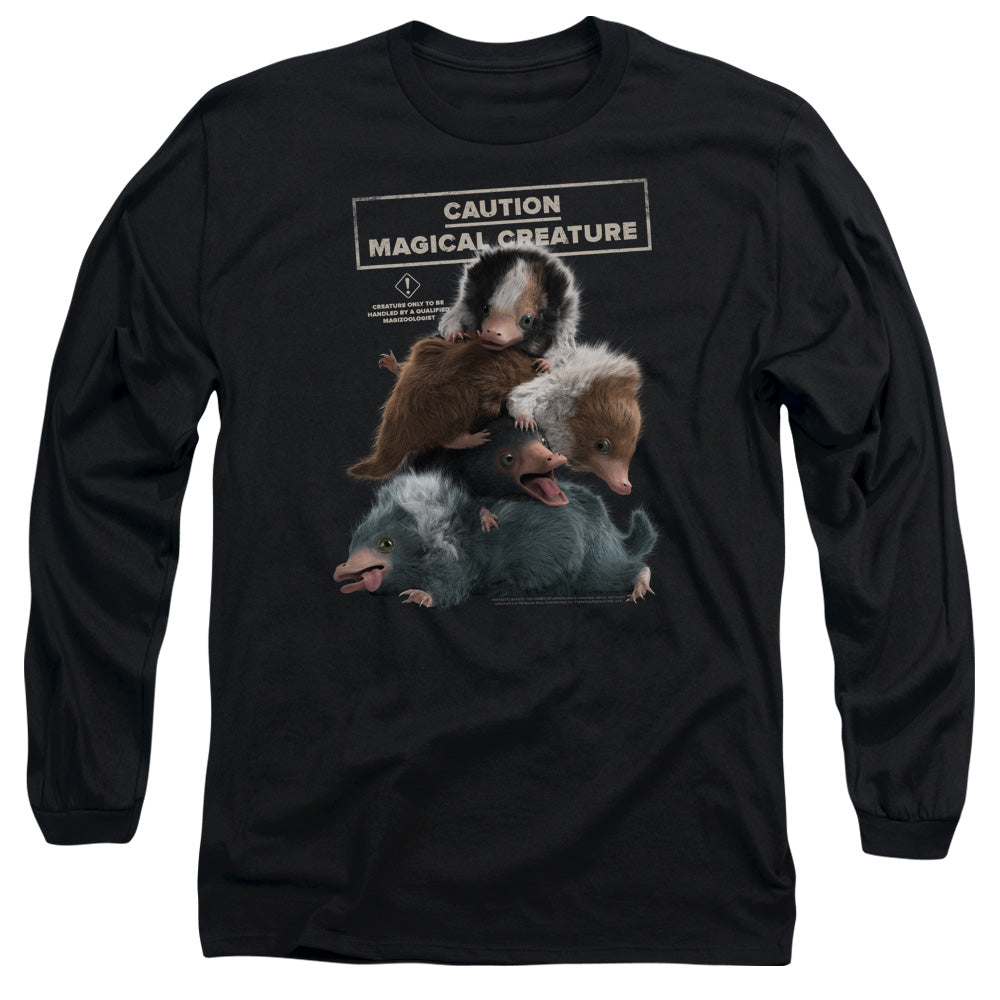 Fantastic Beasts 2 Cuddle Puddle Mens Long Sleeve Shirt Black Officially Licensed Officially Licensed