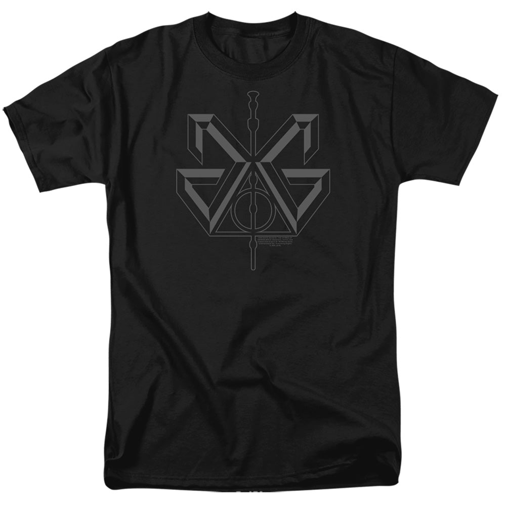 Fantastic Beasts 2 Grindelwald Sigil Mens T Shirt Black Officially Licensed