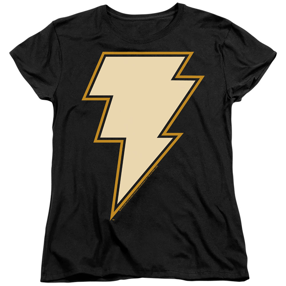 Black Adam Black Adam Chest Emblem Womens T Shirt Black Officially Licensed