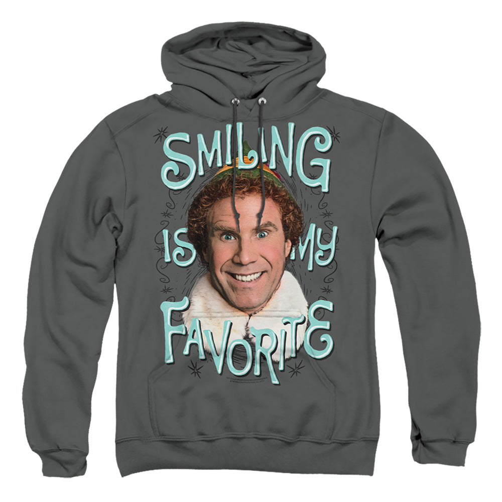 Elf Iling Mens Hoodie Charcoal Officially Licensed