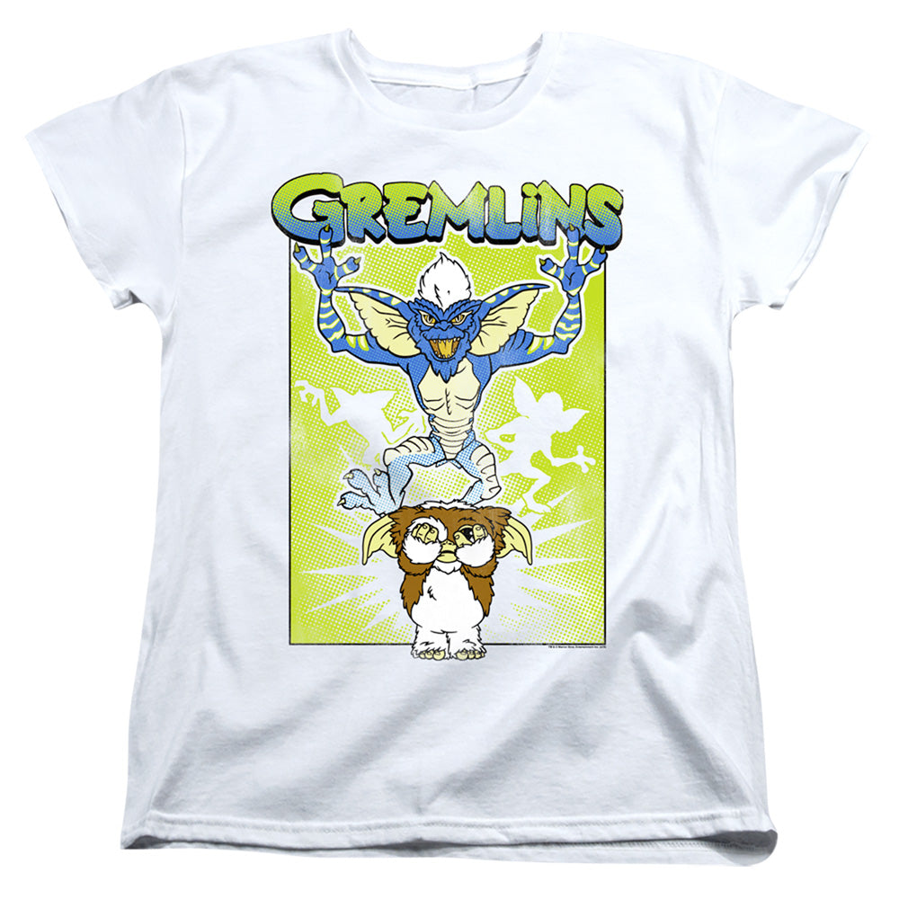 Gremlins Be Afraid Womens T Shirt White Officially Licensed