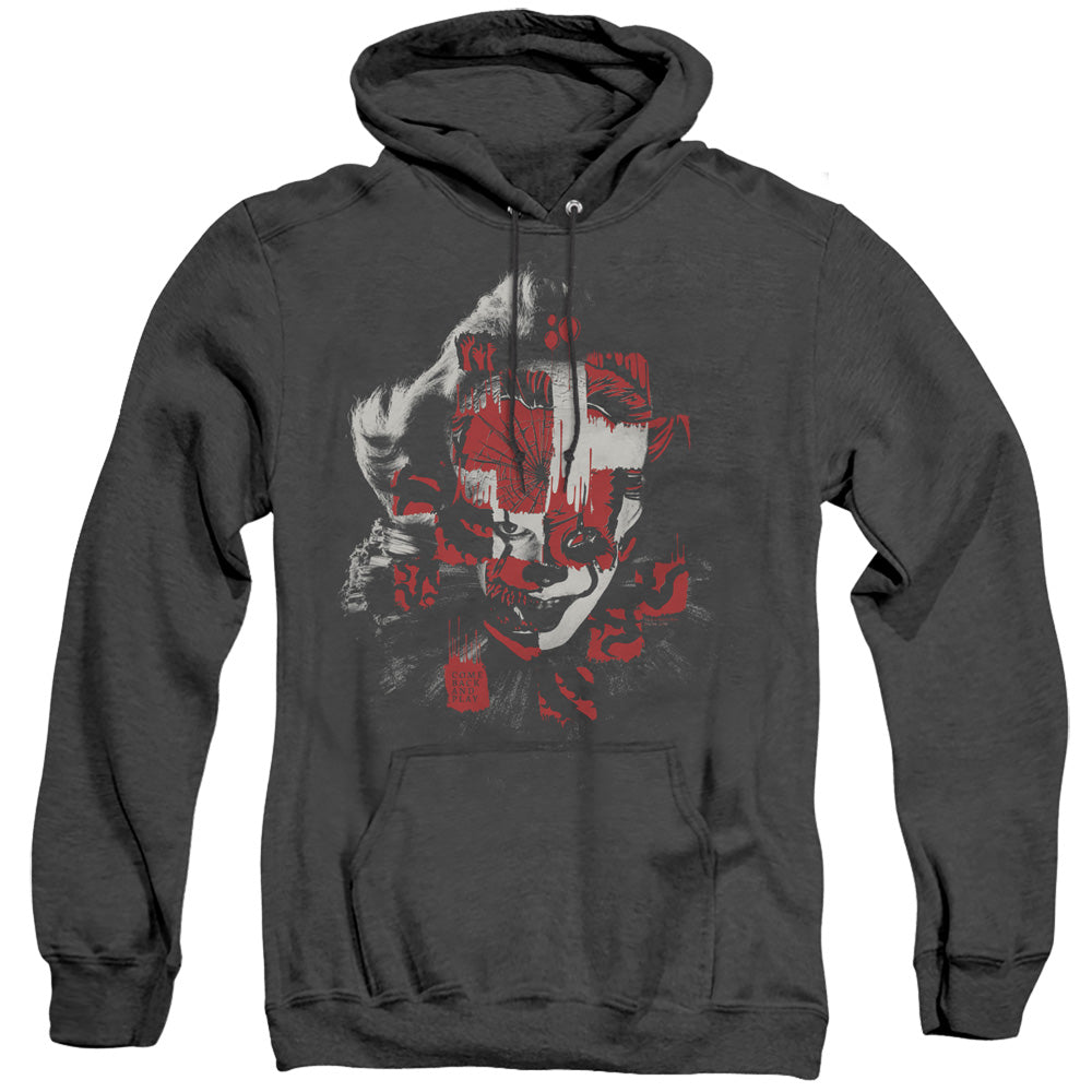 It 2019 Come Back Heather Mens Hoodie Black Officially Licensed