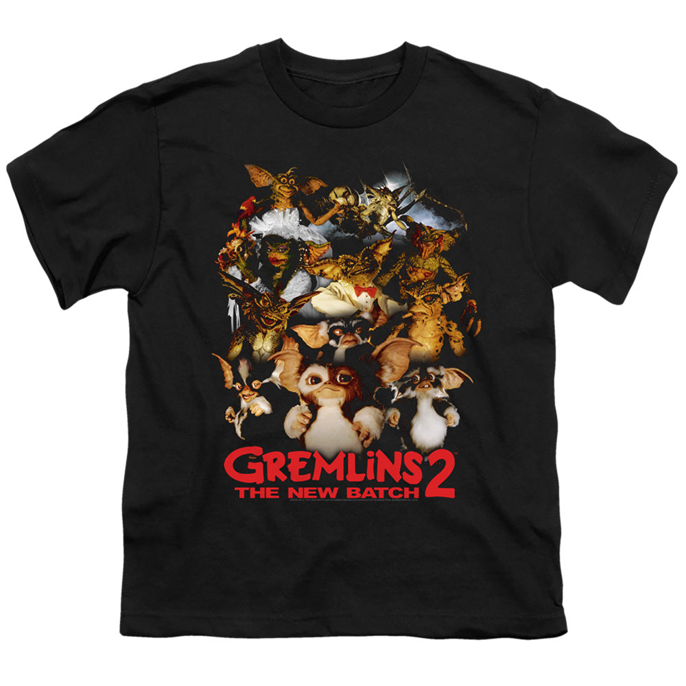 Gremlins 2 Goon Crew Kids Youth T Shirt Black Officially Licensed
