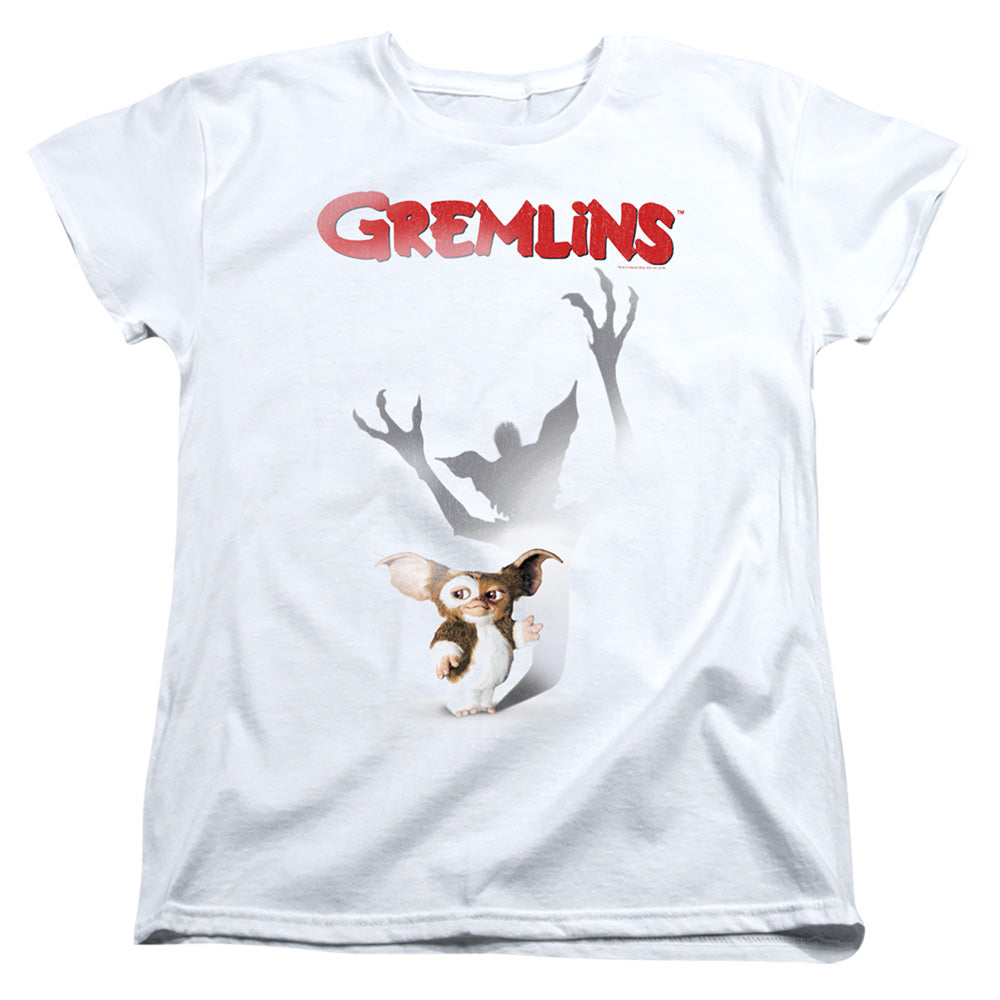 Gremlins Shadow Womens T Shirt White Officially Licensed