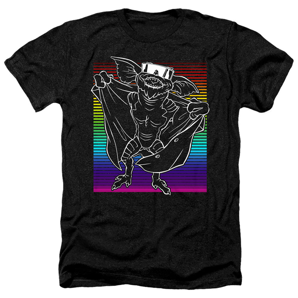 Gremlins Cool Gradient Heather Mens T Shirt Black Officially Licensed