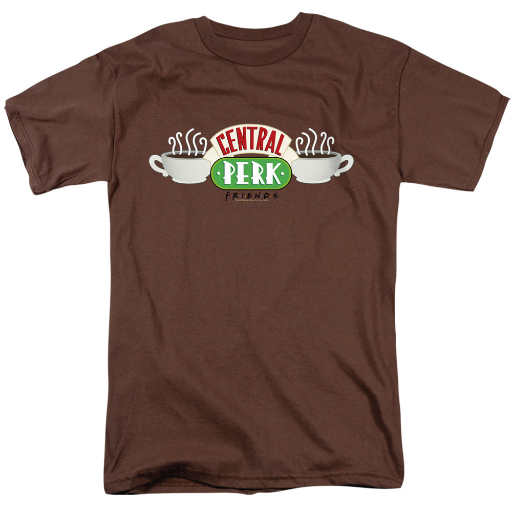 Friends Central Perk Logo Mens T Shirt Coffee Officially Licensed