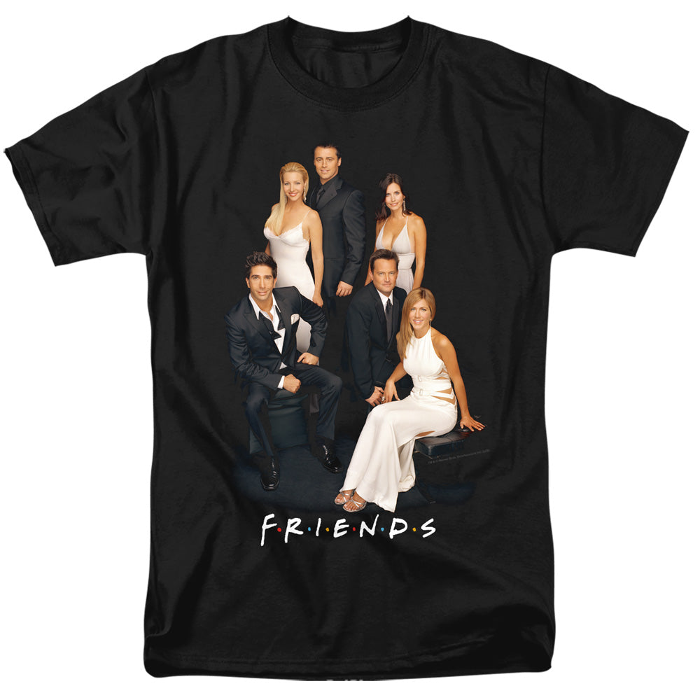 Friends Classy Mens T Shirt Black Officially Licensed