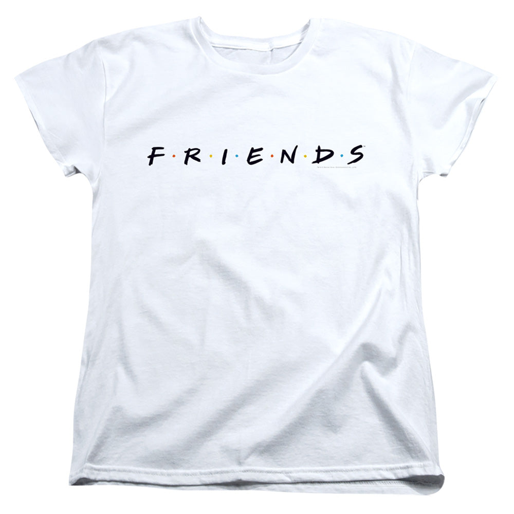 Friends Logo Womens T Shirt White