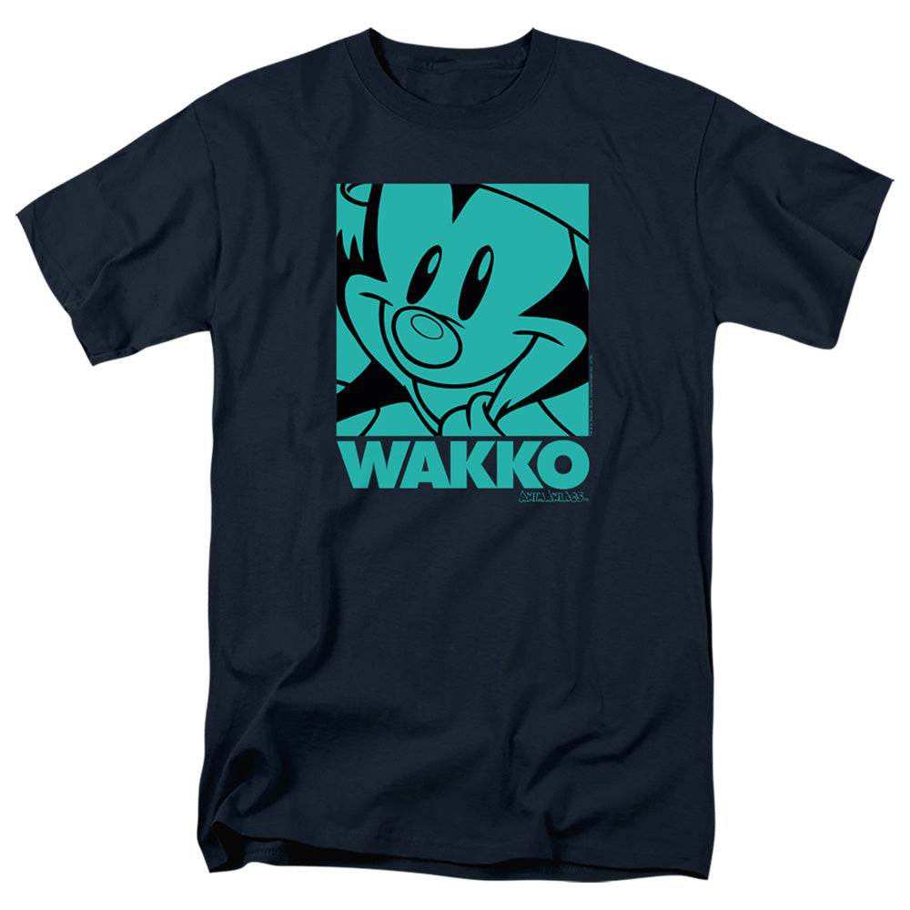 Animaniacs Pop Wakko Mens T Shirt Navy Blue Officially Licensed