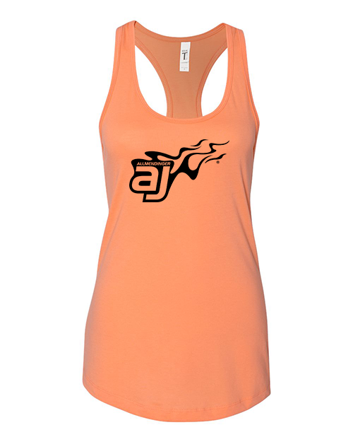 AJ Allmendinger - Women's Tank Black Flame Logo
