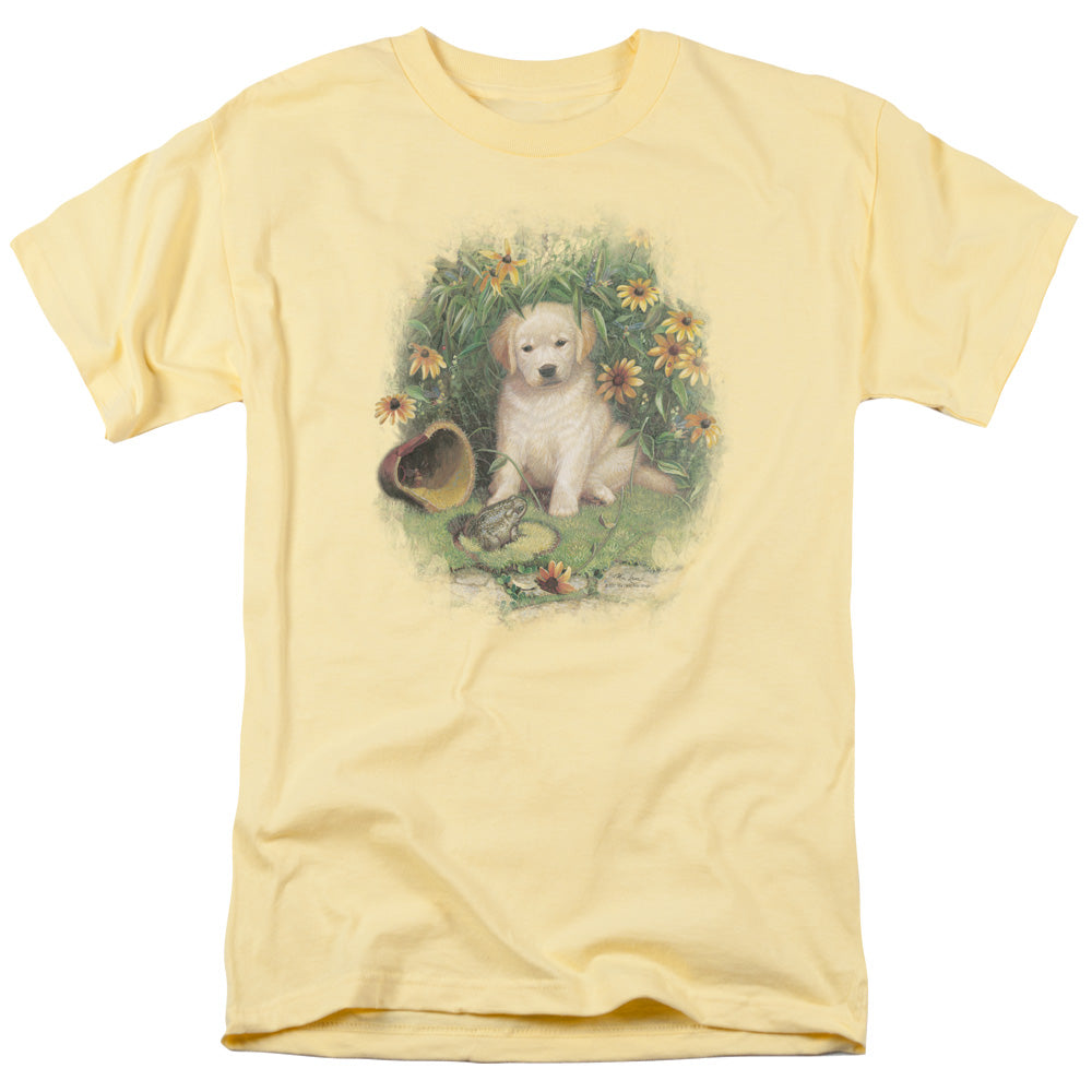Wildlife A Prince Perhaps Yellow Lab Mens T Shirt Banana Officially Licensed