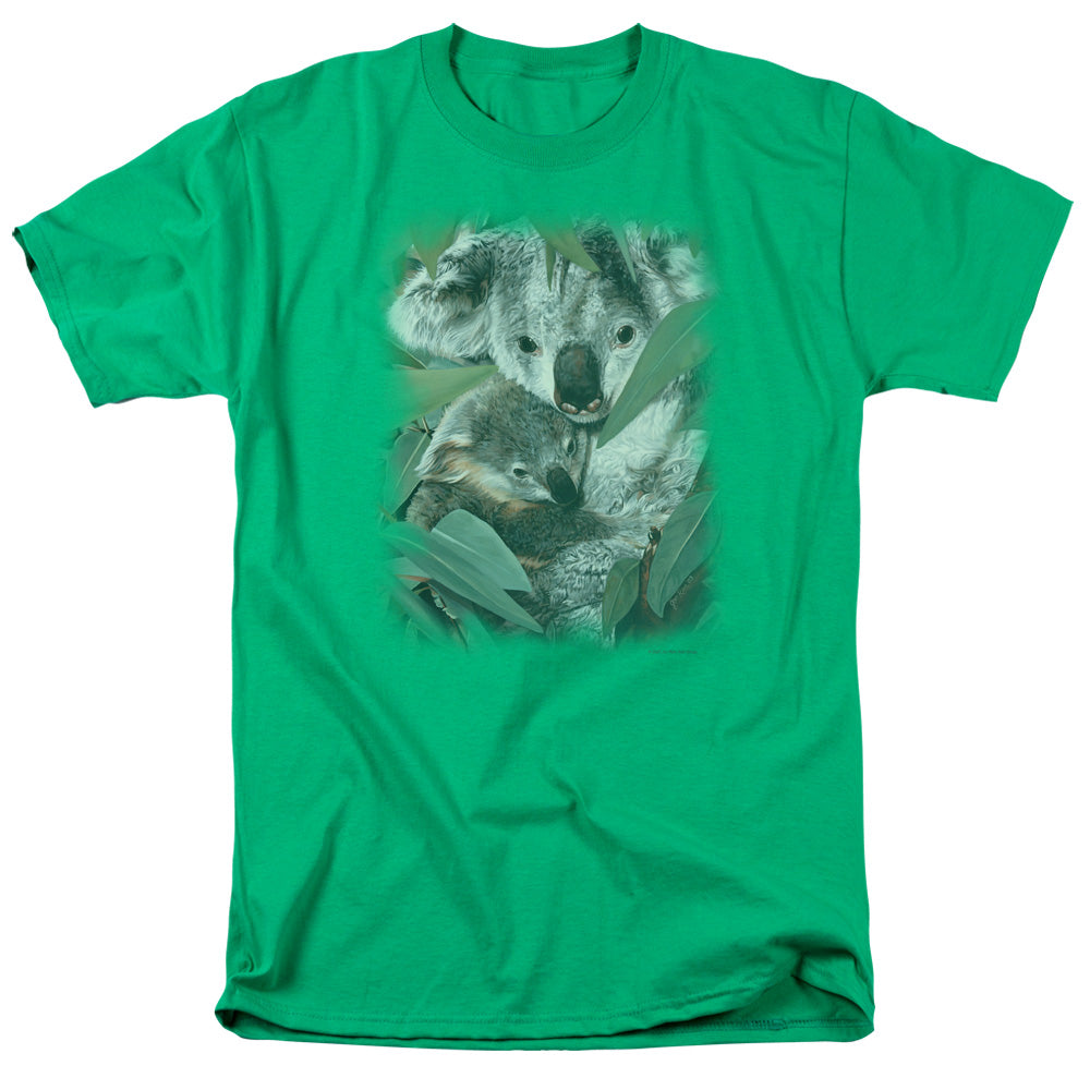 Wildlife Motherhood Mens T Shirt Kelly Green Officially Licensed