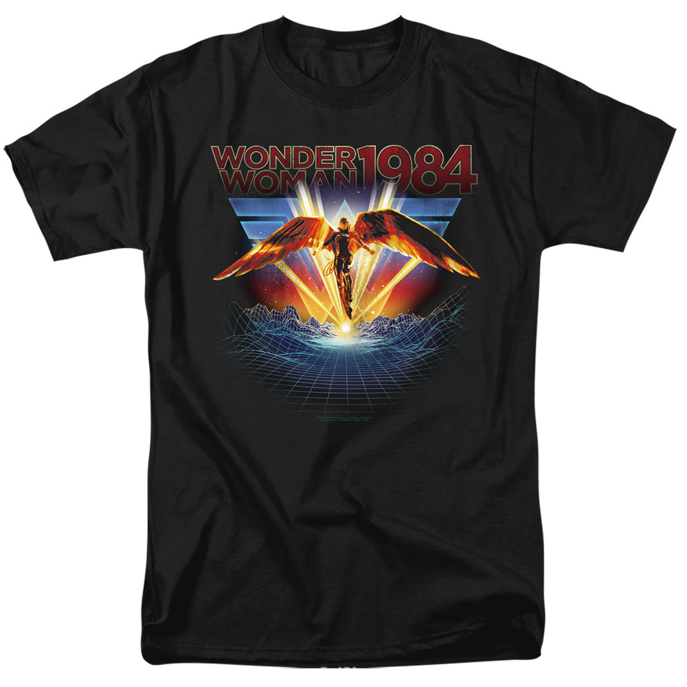 Wonder Woman 84 84 Metal Mens T Shirt Black Officially Licensed