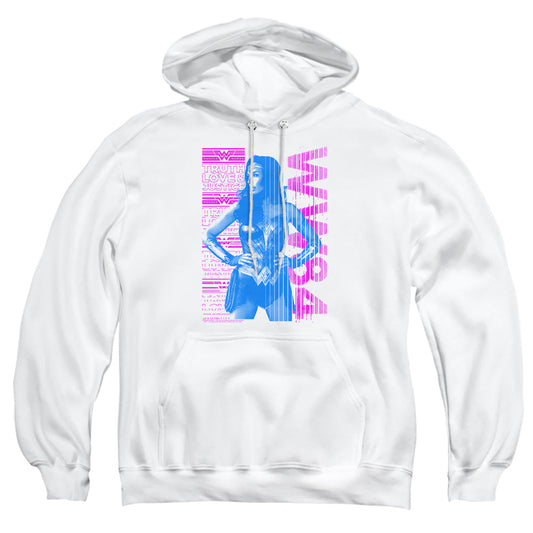 Wonder Woman 84 Truth Love And Justice Mens Hoodie White Officially Licensed