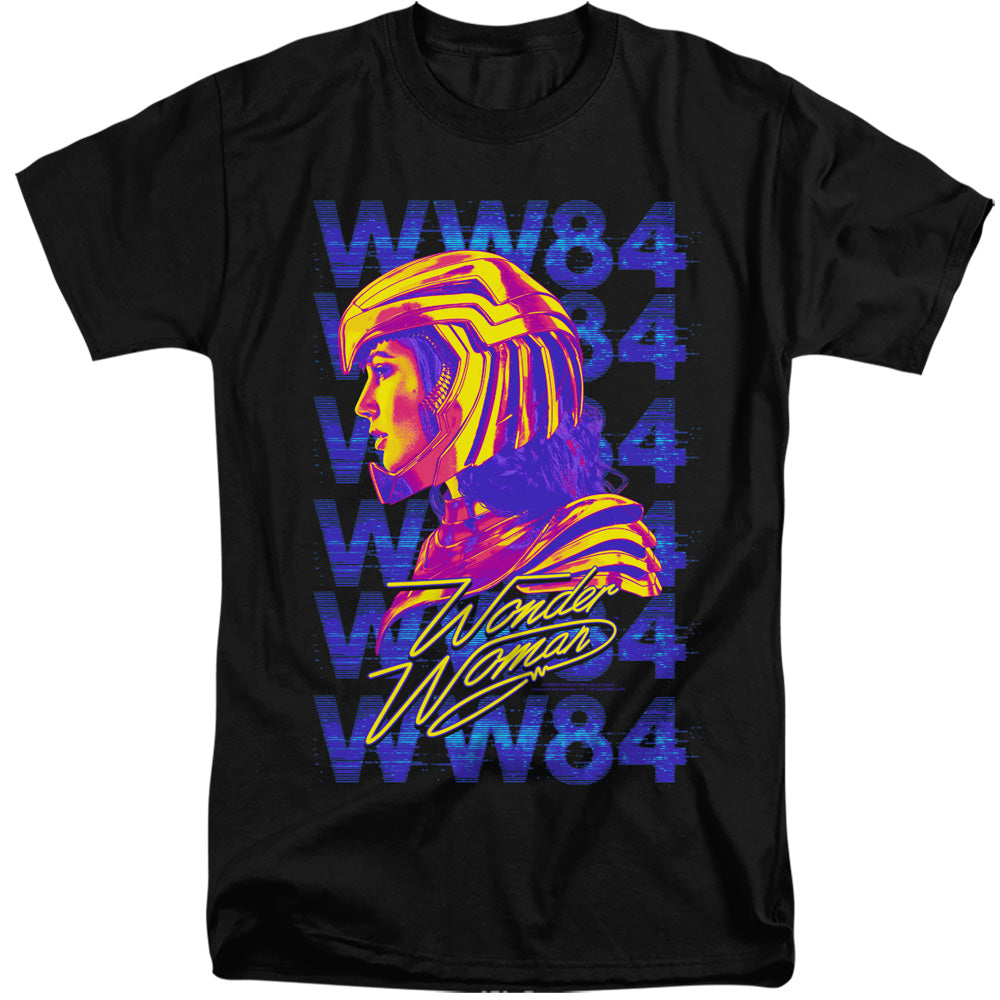 Wonder Woman 84 Ww84 Repeat Mens Tall T Shirt Black Officially Licensed