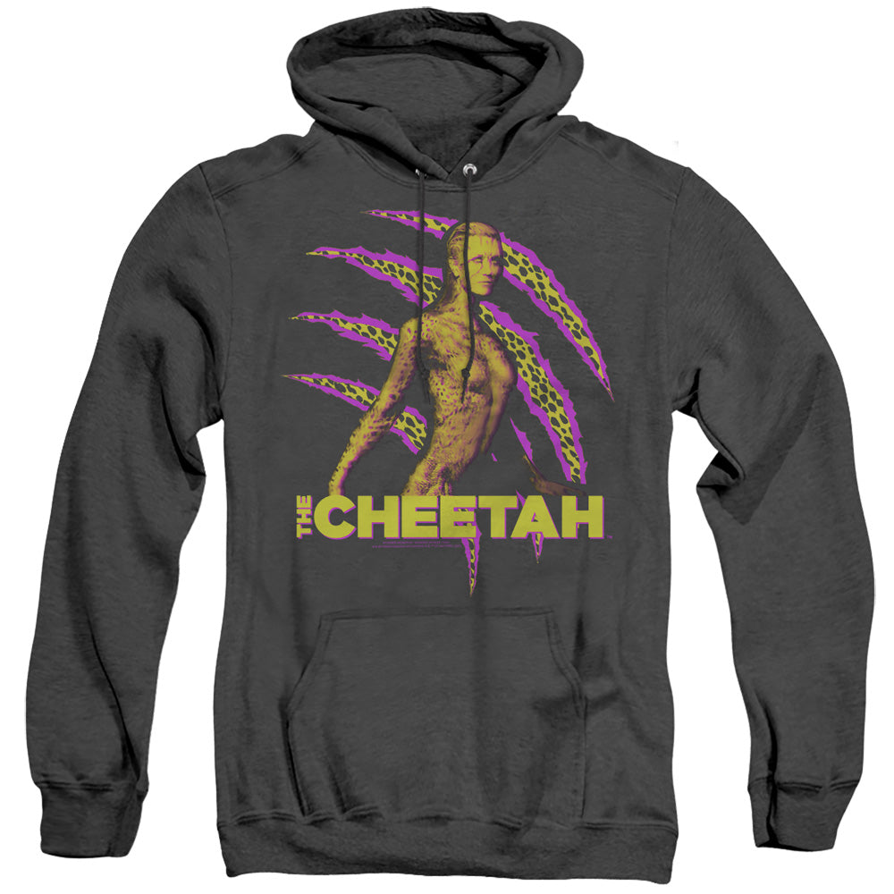 Wonder Woman 84 The Cheetah Mens Heather Hoodie Black Officially Licensed