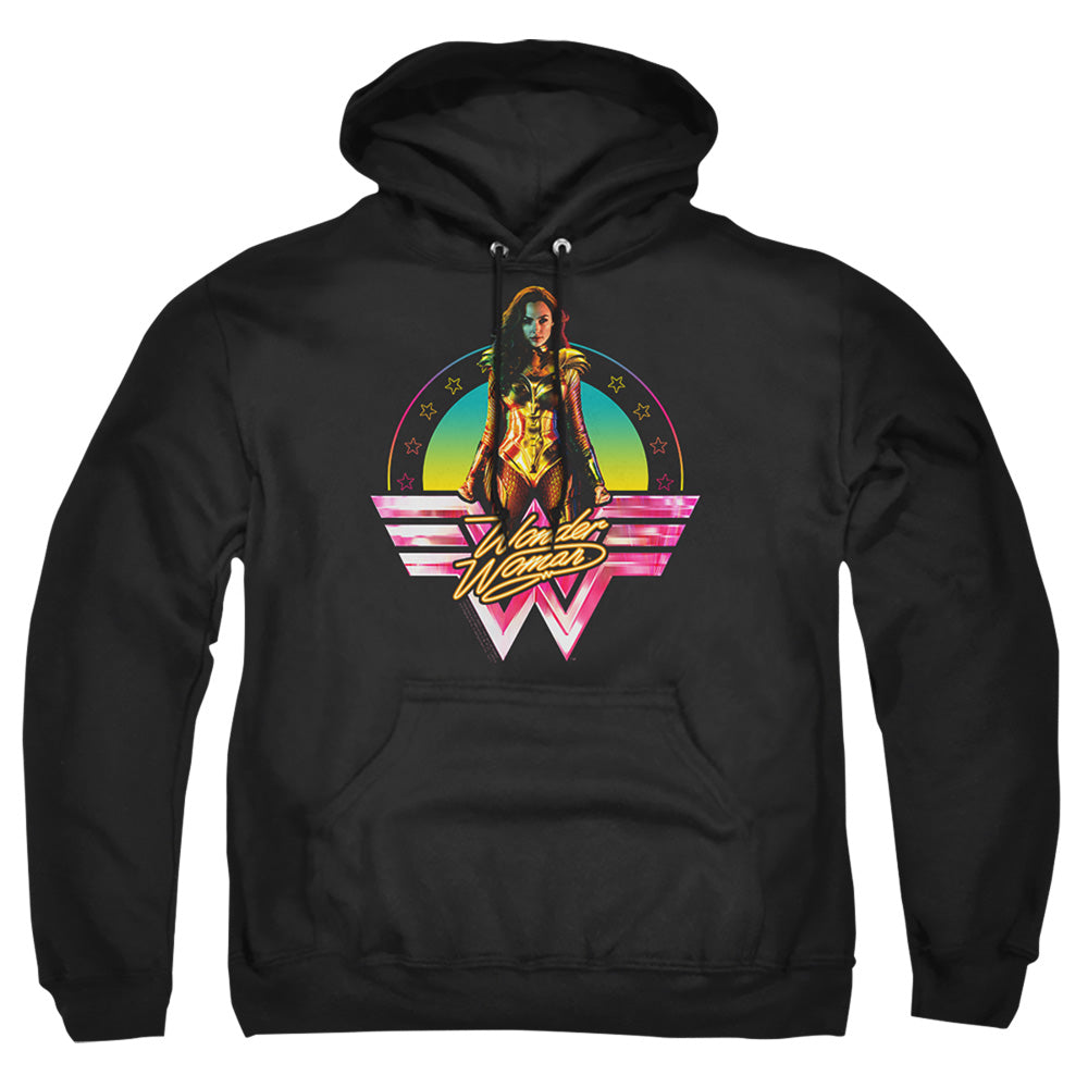 Wonder Woman 84 Color Pop Mens Hoodie Black Officially Licensed