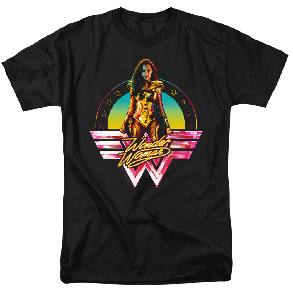Wonder Woman 84 Color Pop Mens T Shirt Black Officially Licensed
