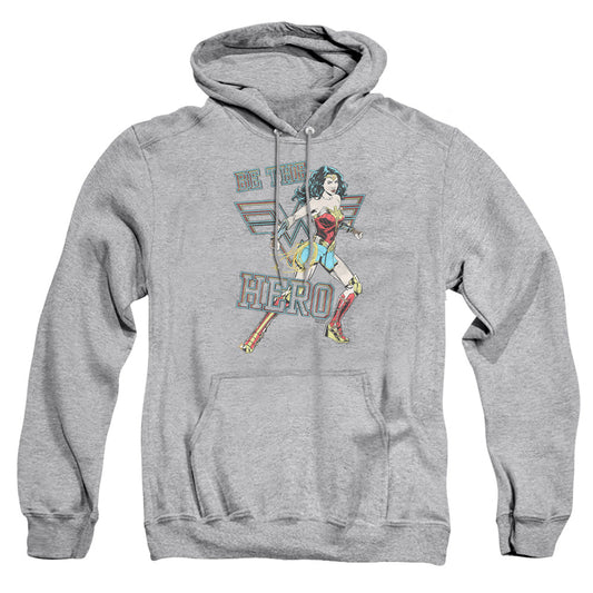 Wonder Woman 84 Be The Hero Mens Hoodie Athletic Heather Officially Licensed