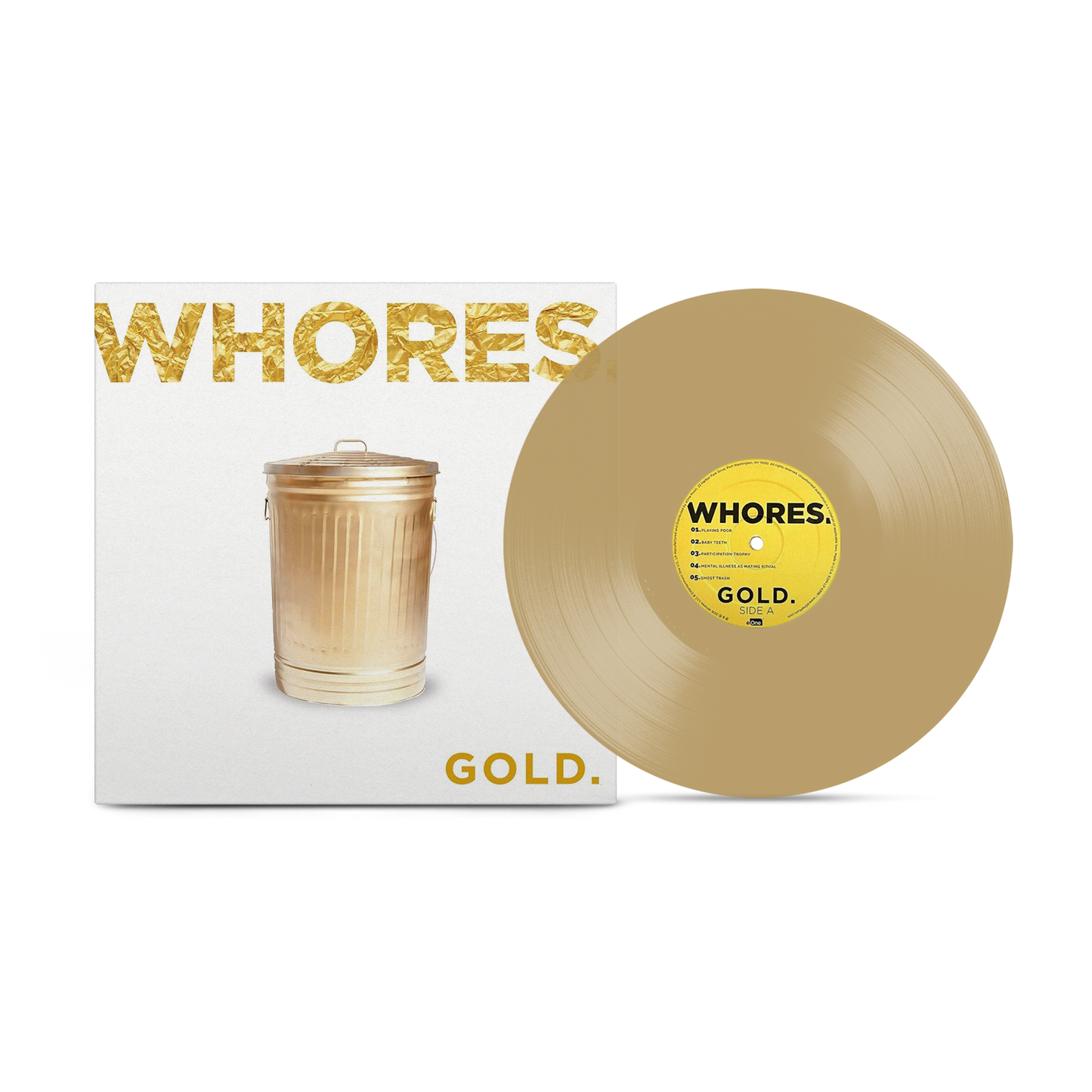 Whores. - Gold Transparent Tan Vinyl