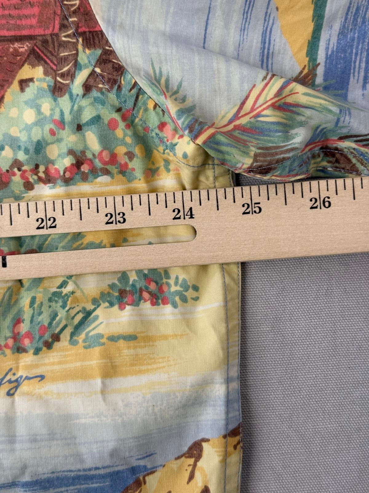 Y2K Tommy Hilfiger Hawaiian Button Up Surf - L