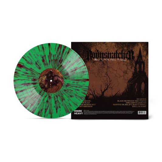 Bodysnatcher - Hell is Here, Hell Is Home on Venom Mint Splatter Vinyl
