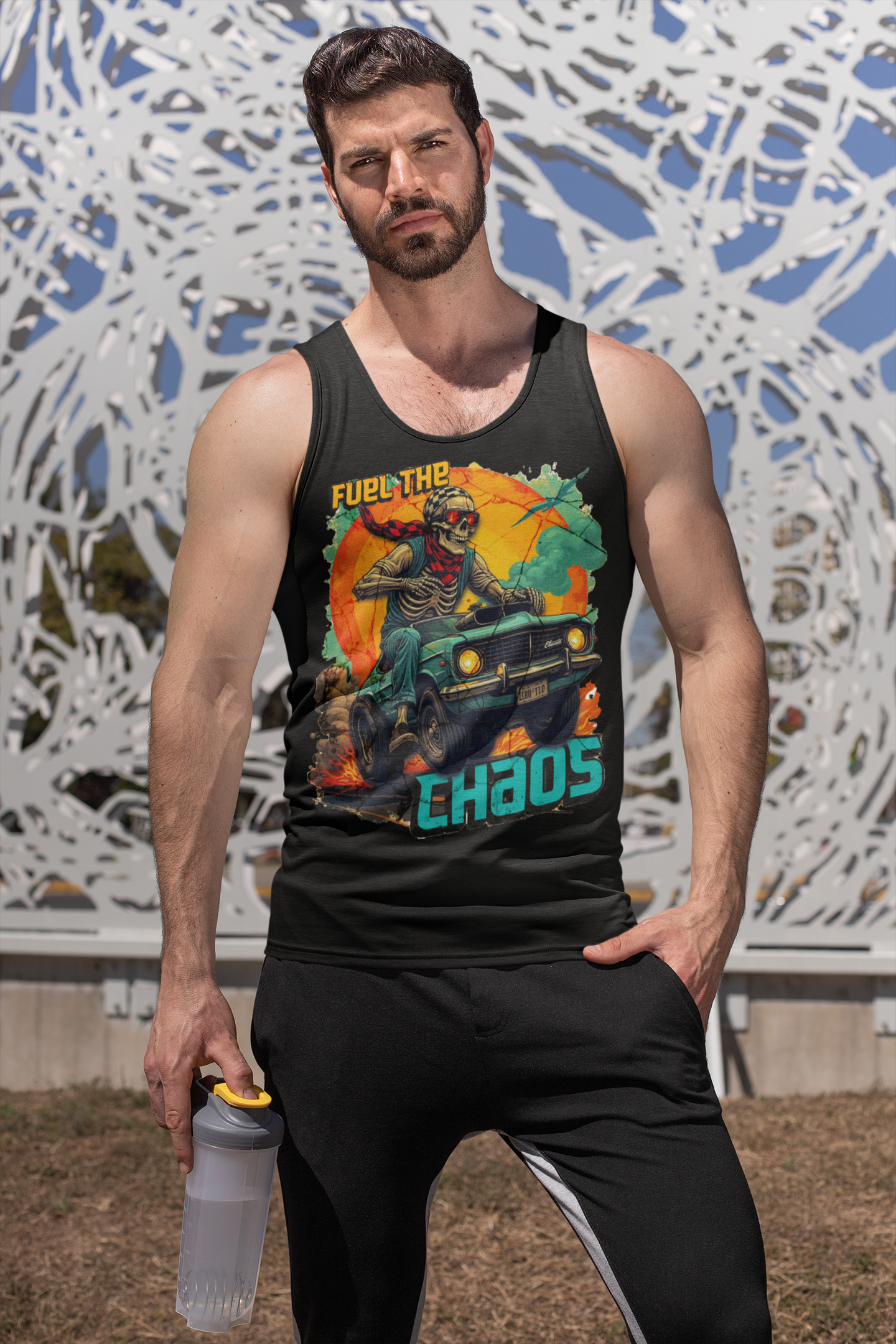 Fuel the Chaos – Limited Men's Tank (Black)