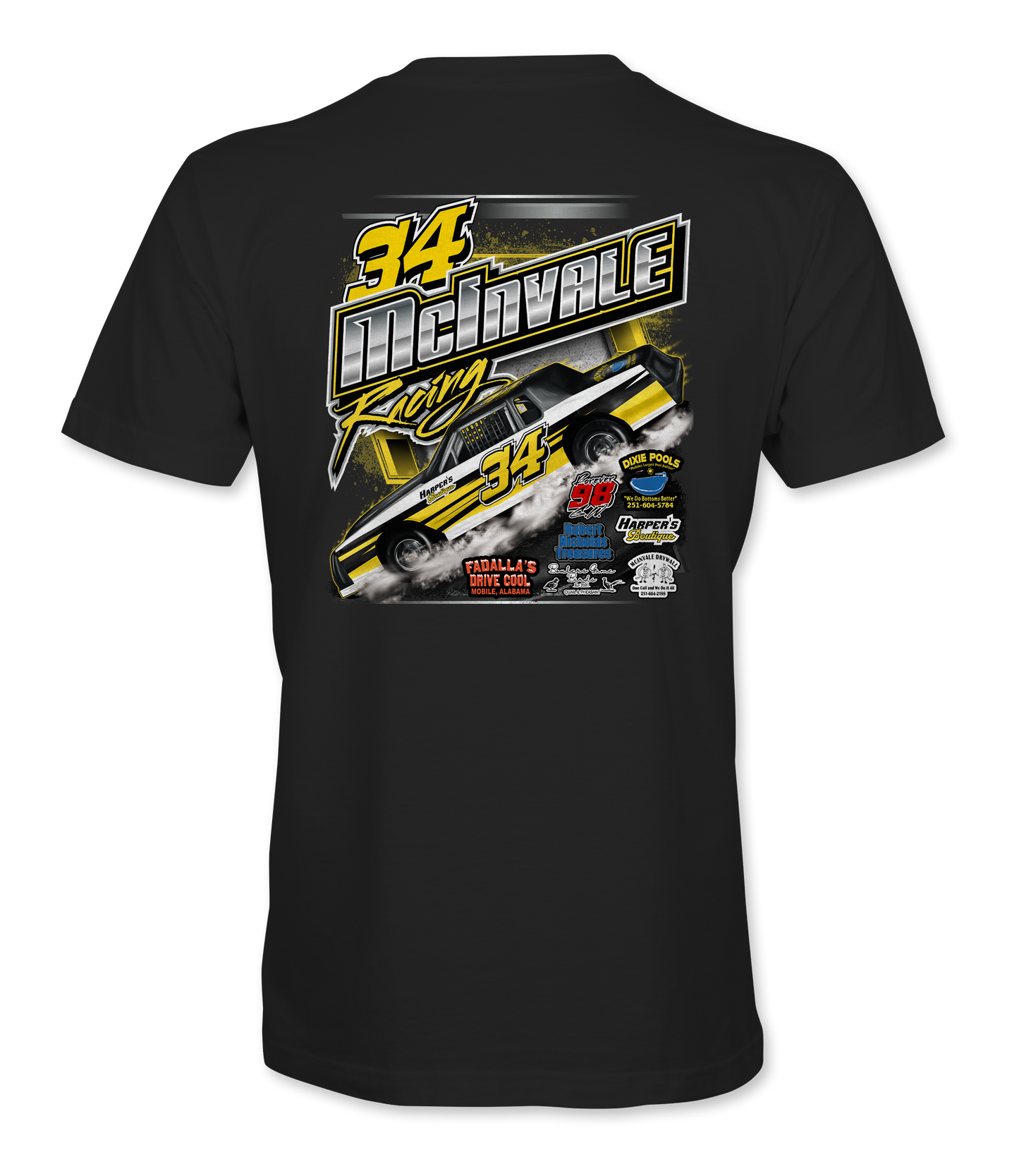 McInvale Racing Tie Dye T-Shirts