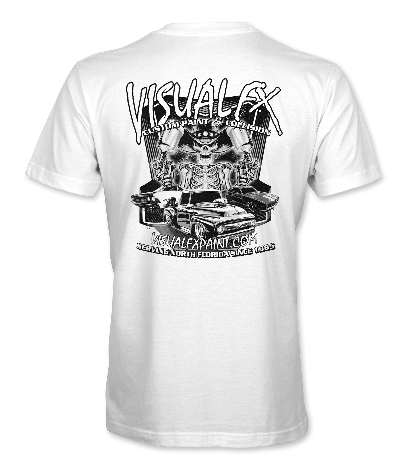Visual FX Black and White T-Shirts