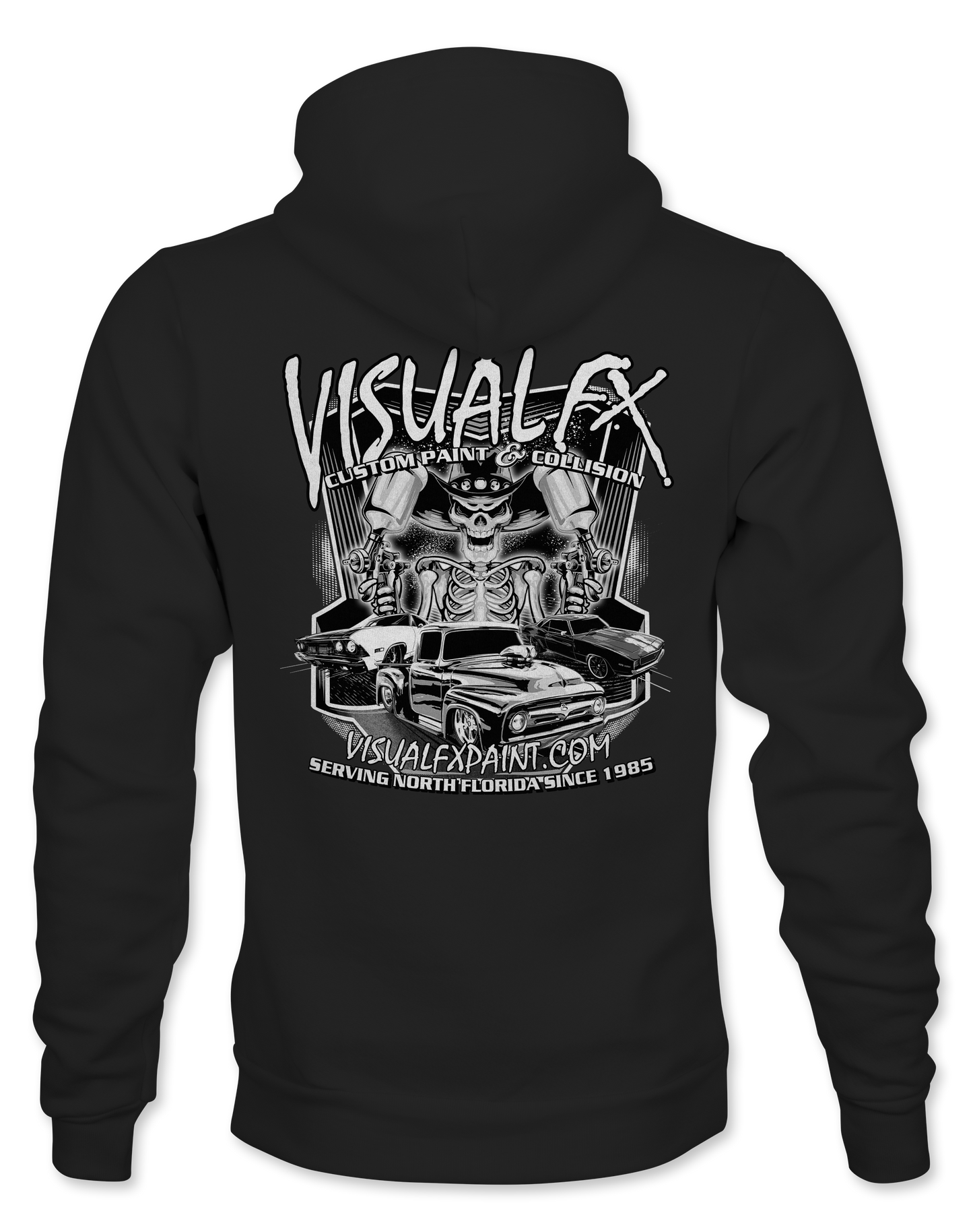 Visual FX Black and White Hoodies