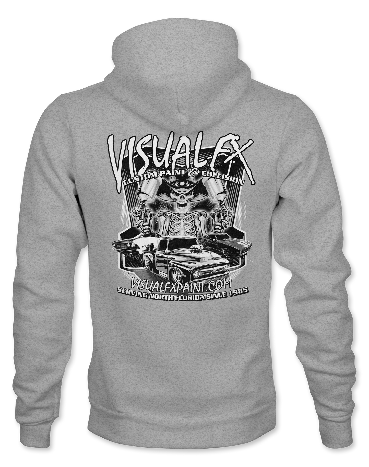 Visual FX Black and White Hoodies