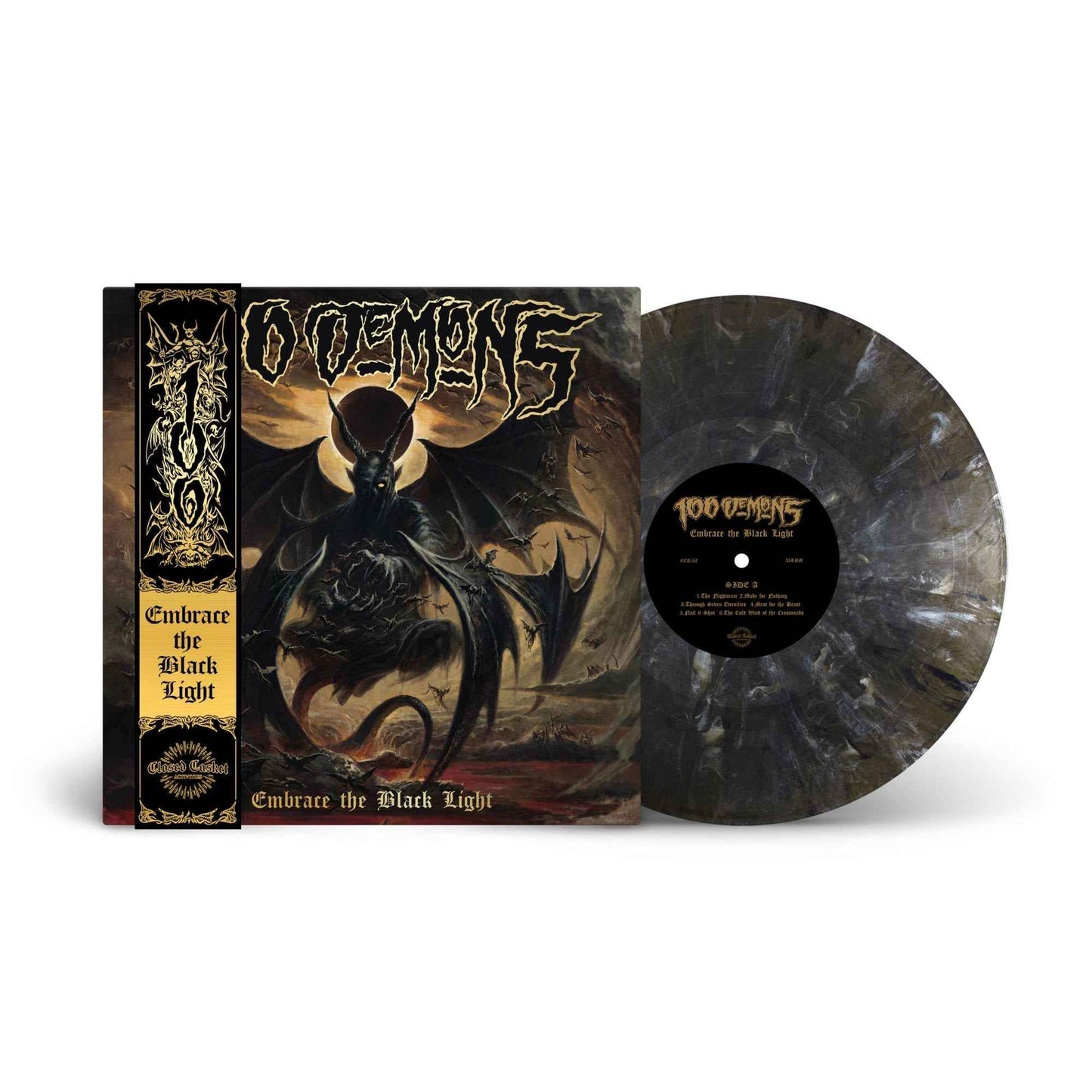 100 Demons - Embrace The Black Light (Indie Exclusive) [Onyx Marble] [Vinyl]