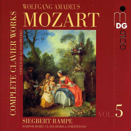 W.A. Mozart - Complete Clavier Works Music CD