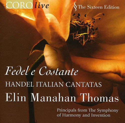 Elin Manahan Thomas - Fedel E Constante: Italian Cantatas [CD]
