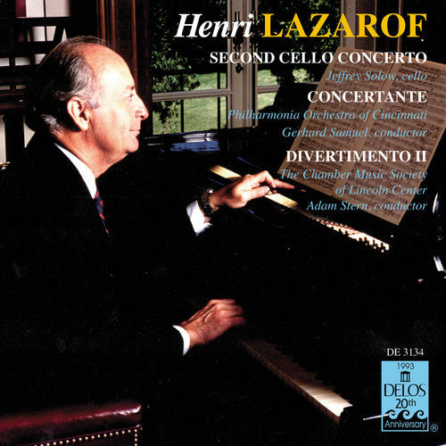 H. LAZAROF - Cello Concerto 2 / Concertante Music CD