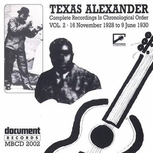 Alger "Texas" Alexander - 1928-1930 2 [CD]