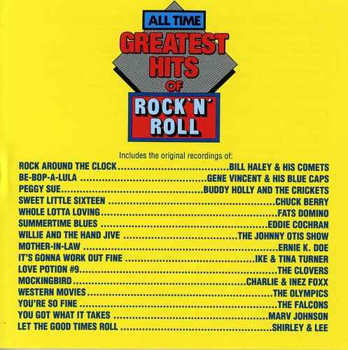 All Time Greatest Rock N Roll / Various [CD]